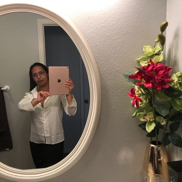 Long Sleeve Multi-Button Blouse - Picture 2 of 3